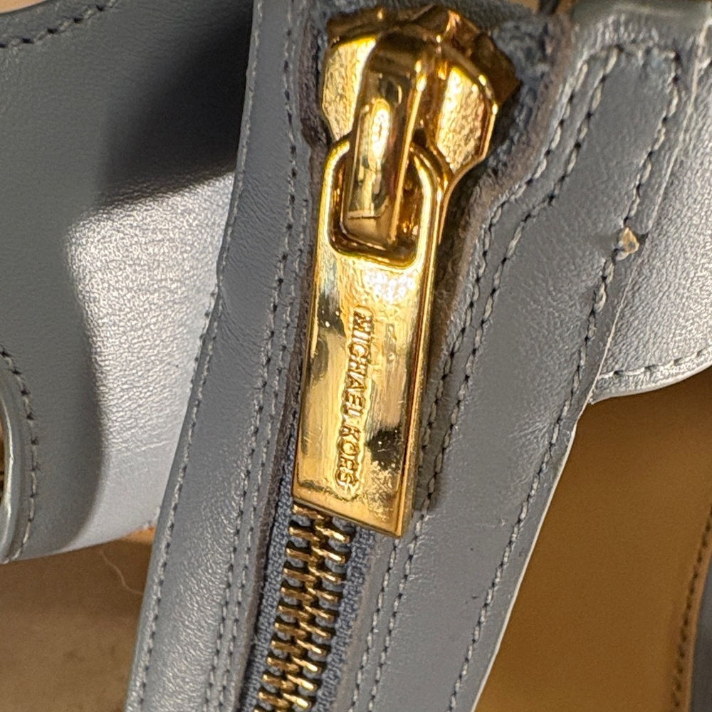 MICHAEL Michael Kors Berkley Sandal Pale Blue - Picture 3 of 7